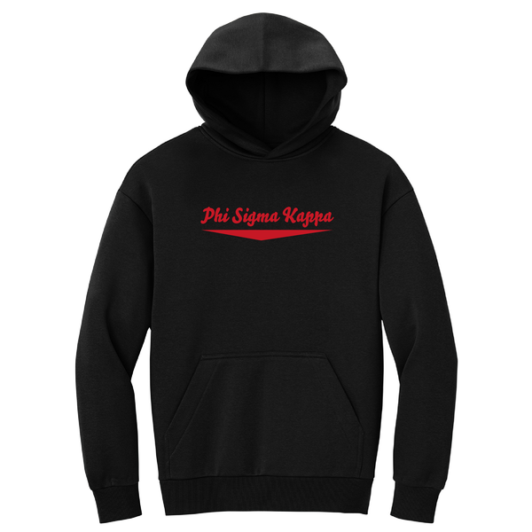 Phi Sigma Kappa Fraternity Baseline Embroidered Hoodie