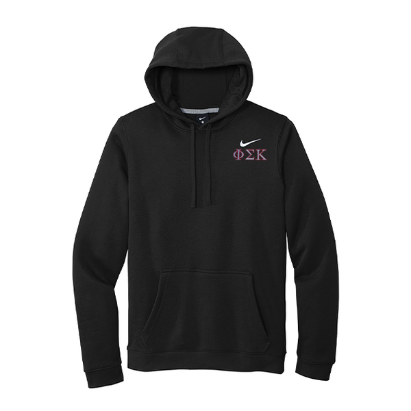 Phi Sigma Kappa Fraternity Nike Hoodie Embroidered Greek Letters