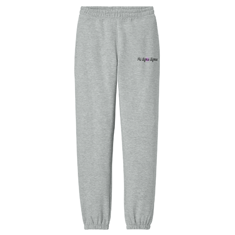 Phi Sigma Sigma Sorority Star Sweatpants