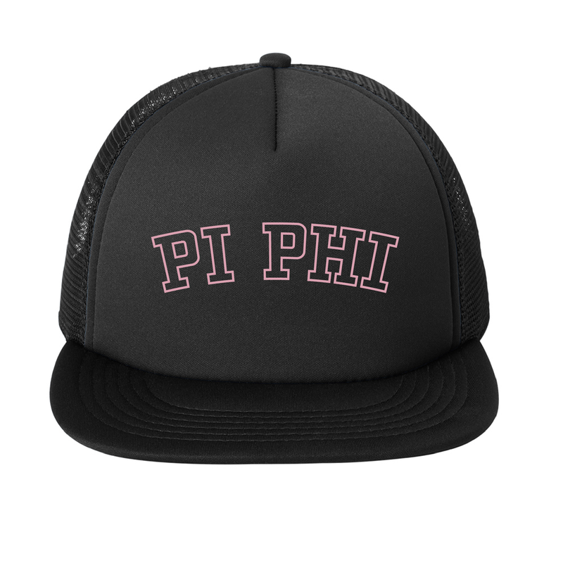 Pi Beta Phi Sorority Varsity Basics Foam Trucker Hat