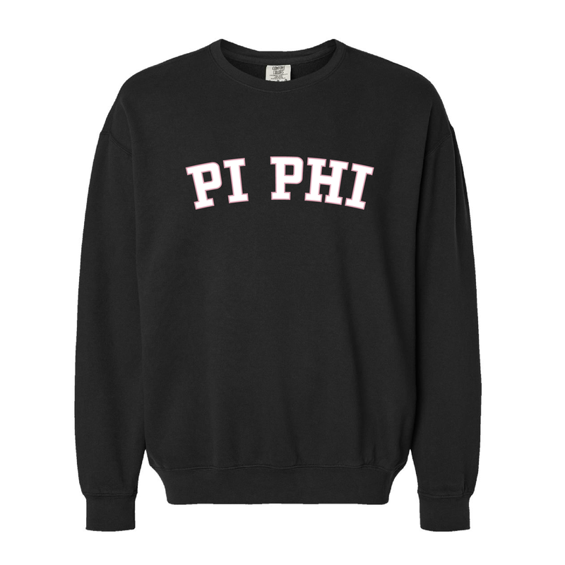 Pi Beta Phi Sorority Varsity Basics Crewneck Sweatshirt