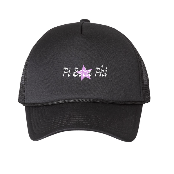 Pi Beta Phi Sorority Star Foam Trucker Hat