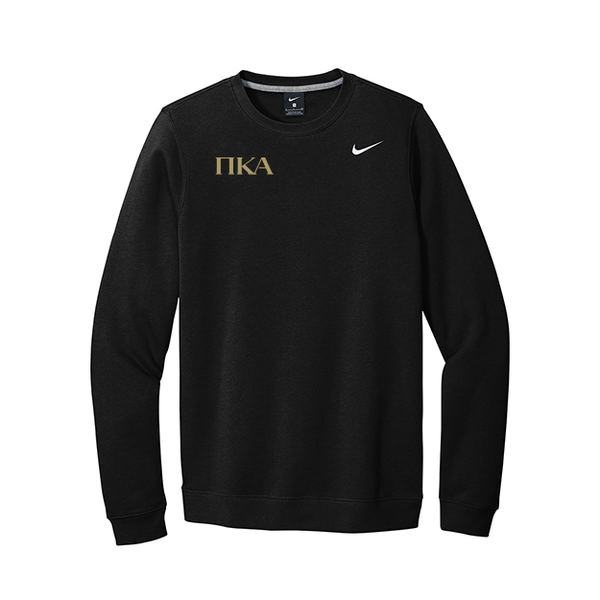 Pi Kappa Alpha Nike Crewneck Embroidered Greek Letters
