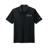 Pi Kappa Alpha Fraternity Greek letter embroidered Nike polo shirt