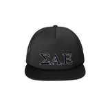 Sigma Alpha Epsilon Foam Trucker Hat Embroidered Greek Letters