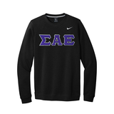 Sigma Alpha Epsilon Nike Greek Letter Crewneck Sweatshirt