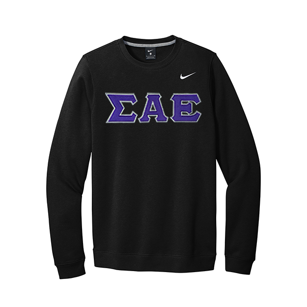 Sigma Alpha Epsilon Nike Greek Letter Crewneck Sweatshirt