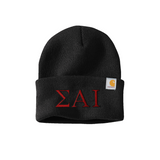 Sigma Alpha Iota Carhartt Beanie - Embroidered Greek Letters