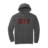Sigma Alpha Iota Comfort Colors Hoodie - Sewn on Greek Letters