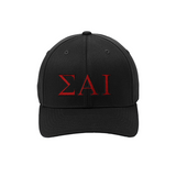 Sigma Alpha Iota Flex-Fit Hat - Embroidered Greek Letters