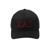 Sigma Alpha Iota Flex-Fit Hat - Embroidered Greek Letters