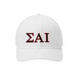 Sigma Alpha Iota Flex-Fit Hat - Embroidered Greek Letters