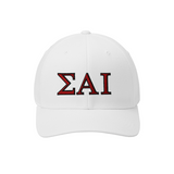 Sigma Alpha Iota Flex-Fit Hat - Embroidered Greek Letters