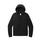 Sigma Alpha Iota Nike Ladies Full-Zip Hooded Sweatshirt - Embroidered Greek Letters