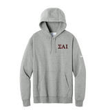 Sigma Alpha Iota Nike Hoodie - Embroidered Greek Letters