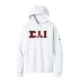 Sigma Alpha Iota Nike Hoodie - Sewn on Greek Letters