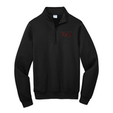Sigma Alpha Iota Quarter Zip - Embroidered Greek Letters