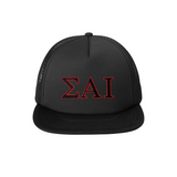 Sigma Alpha Iota Trucker Hat - Embroidered Greek Letters