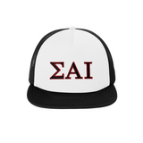 Sigma Alpha Iota Trucker Hat - Embroidered Greek Letters