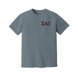 Sigma Alpha Iota Comfort Colors T-Shirt - Embroidered Greek Letters