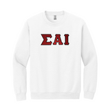 Sigma Alpha Iota Crewneck Sweatshirt - Sewn on Greek Letters