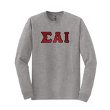 Sigma Alpha Iota Greek Letter Long Sleeve T-shirt