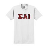 Sigma Alpha Iota T-Shirt - Sewn on Greek Letters