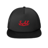 Sigma Alpha Epsilon Fraternity Baseline Embroidered Foam Trucker Hat