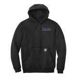 Sigma Alpha Mu Fraternity Carhartt Embroidered Greek Letter Midweight Hooded Sweatshirt