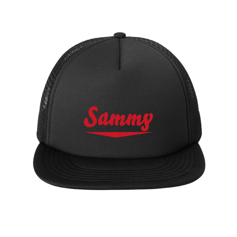 Sigma Alpha Mu Fraternity Baseline Embroidered Foam Trucker Hat