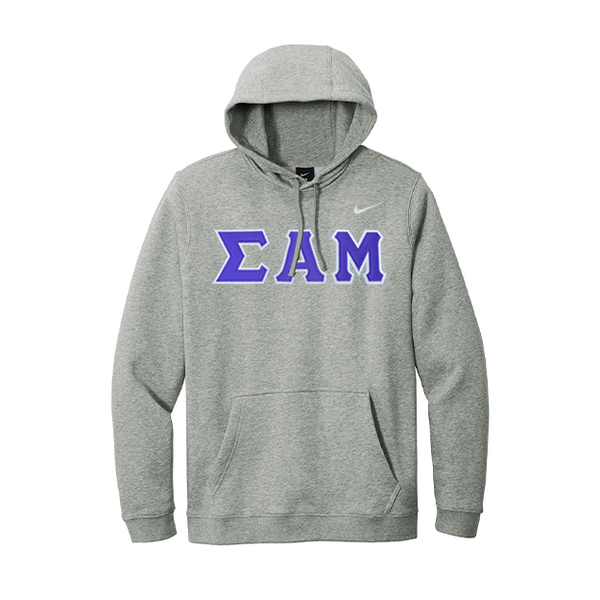 Sigma Alpha Mu Greek Letter Nike Hoodie
