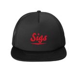 Sigma Chi Fraternity Baseline Embroidered Foam Trucker Hat