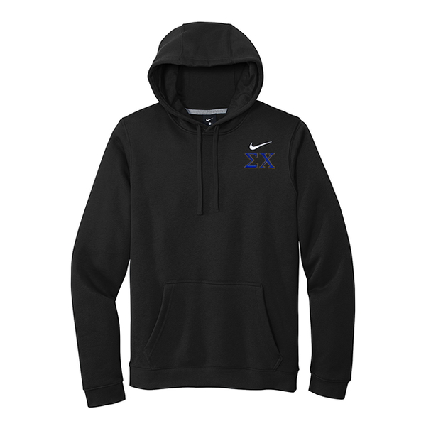 Sigma Chi Fraternity Nike Hoodie Embroidered Greek Letters