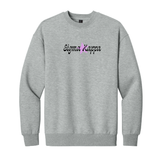 Sigma Kappa Sorority Star Crewneck Sweatshirt