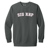 Sigma Kappa Sorority Varsity Basics Crewneck Sweatshirt