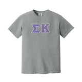 Sigma Kappa Sorority Greek Letter Comfort Colors T-shirt