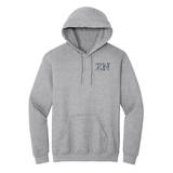 Sigma Nu Fraternity Embroidered Greek Letters Gildan Hoodie