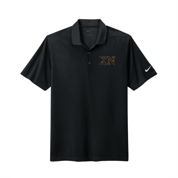 Sigma Nu Nike Dri-FIT Polo Embroidered Greek Letters