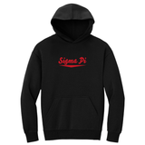 Sigma Pi Fraternity Baseline Embroidered Hoodie
