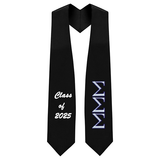 Sigma Sigma Sigma Sorority Embroidered Graduation Stole