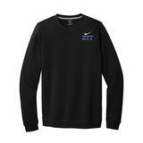 Sigma Tau Gamma Fraternity Nike Embroidered Greek Letter Crewneck Sweatshirt