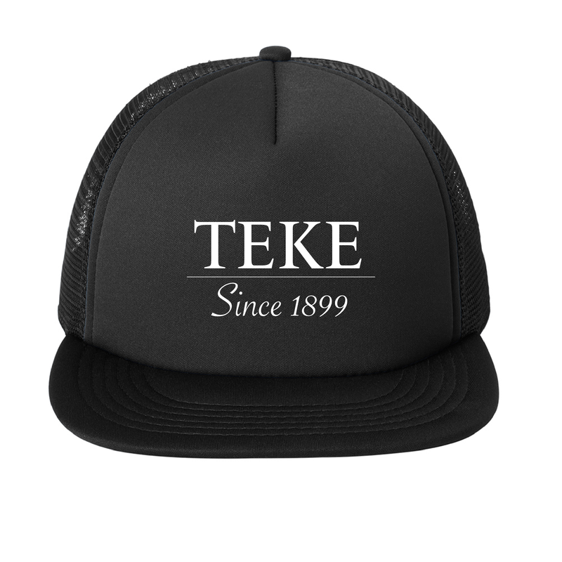 Tau Kappa Epsilon Fraternity Established Embroidered Foam Trucker Hat