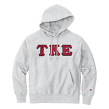 Delta Chi Fraternity Champion Reverse Weave Greek Letter Hooded Sweatshirt