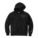Tau Kappa Epsilon Fraternity Champion Reverse Weave Embroidered Greek Letter Hoodie