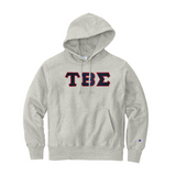 Tau Beta Sigma Champion Hoodie -  Sewn on Greek Letters
