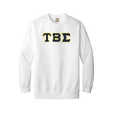 Tau Beta Sigma Comfort Colors Crewneck - Sewn on Greek Letters
