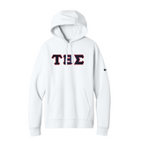 Tau Beta Sigma Sewn on Greek Letter Nike Hoodie