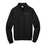 Tau Beta Sigma Quarter Zip - Embroidered Greek Letters