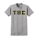 Tau Beta Sigma T-Shirt - Sewn on Greek Letters