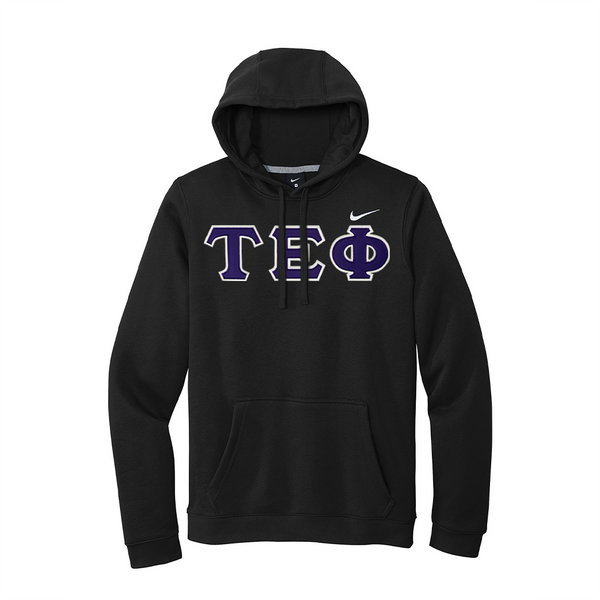 Tau Epsilon Phi Fraternity Greek Letter Nike Hoodie